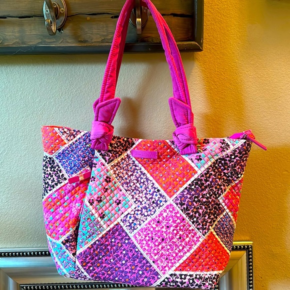 Vera Bradley Hadley Satchel in Modern Medley - Picture 1 of 6